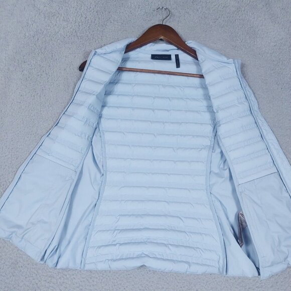 KJUS Bellavista Vest Women 38 M Blue LC40 -F00 BULK Down Full Zip Puffer Outdoor - Picture 13 of 13